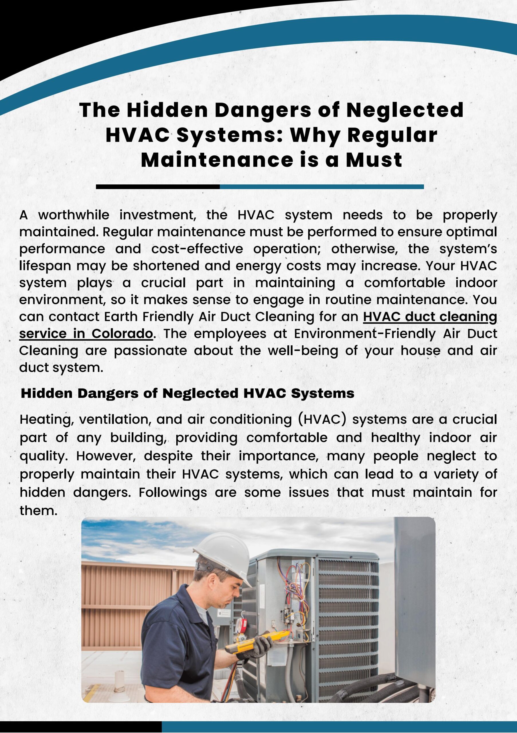 The Hidden Risks of a Malfunctioning HVAC System