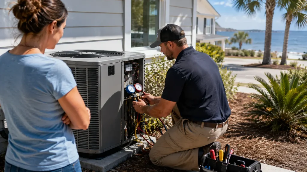 Heat Pump Repair in Pensacola What Actually Drives ROI (And What Destroys It)