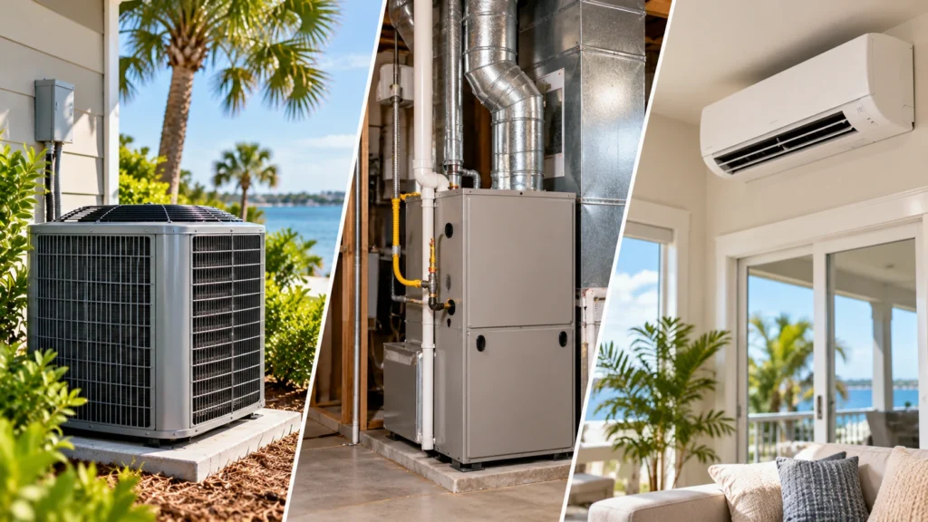 Heat Pumps vs. Gas Furnaces vs. Mini-Splits Which System Actually Fits a Gulf Coast Home